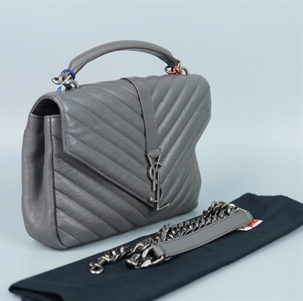 Túi YSL xám sz25 (ALT-tag) KG+