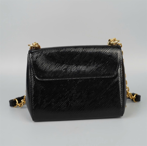 Túi LV Twist đen kèm gương (SR0128) sz18 KG+