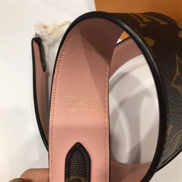 Strap LV hoa nâu +