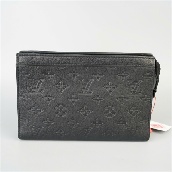 Túi LV Clutch hoa đen kèm tag sz22 (BQ) KG+