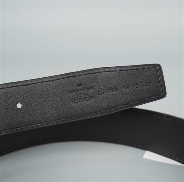 Thắt lưng Hermes đen bản 3cm dài 105cm (BQ) KG+