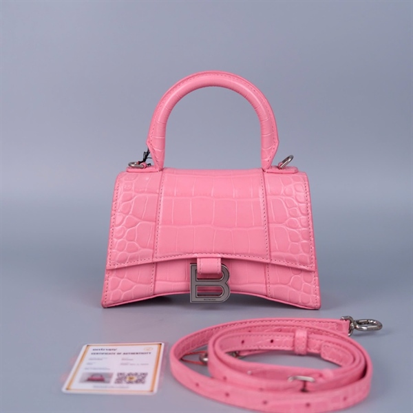 Túi Balenciaga hồng ̣ (592833 . 5812 . Q . 493075) (PN)+