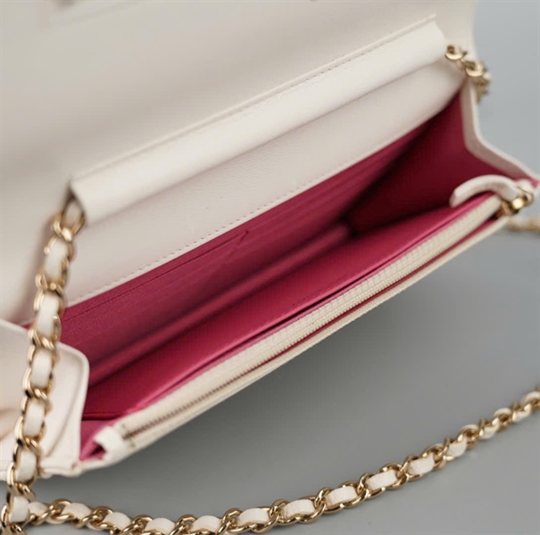 Túi Chanel trắng 30980928 sz19 KG+