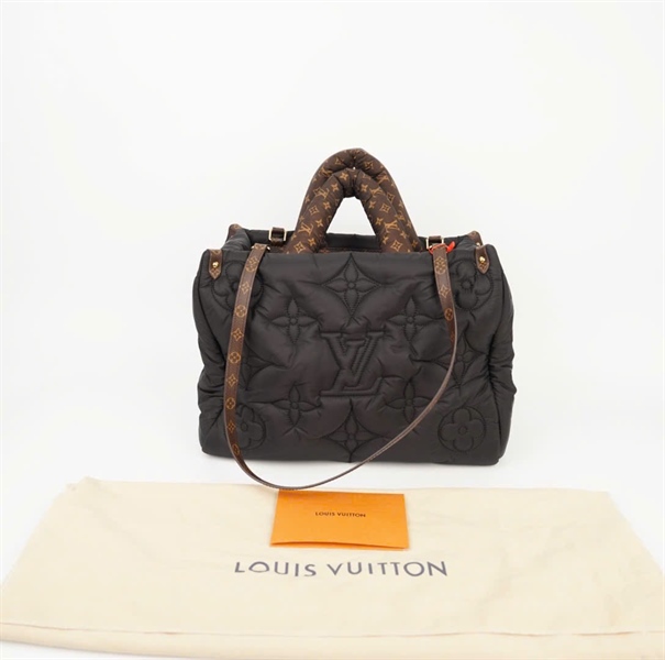 Túi LV Onthego Pillow hoa đen sz35 (HC) +