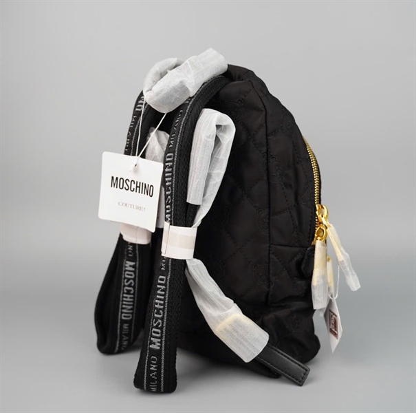 Balo Moschino đen hình gấu (PN) +