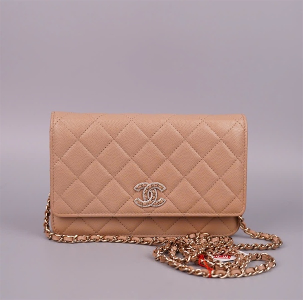 Túi Chanel Woc màu nude (C63T10H2) sz19 KG+