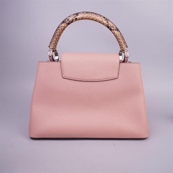 Túi LV Capu hồng quai trăn AH5127 sz30 (LN) KG+