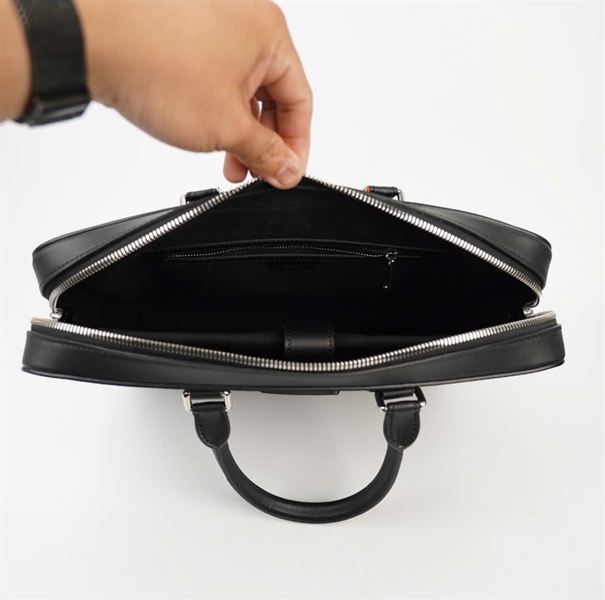 Túi GG cặp xách tay màu đen sz35 KG +