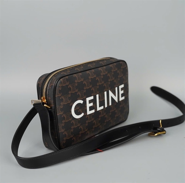 Túi Celine đeo chéo nâu (S-CU-2263) sz23 (A-T) KG+