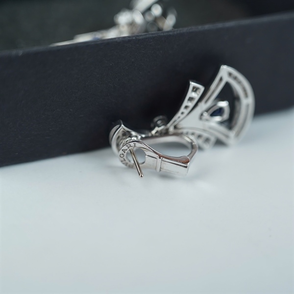 Bông tai Bvlgari đính đá (229225) (BQ) KG+