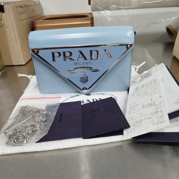 TÚi Prada Xanh Nhạt+