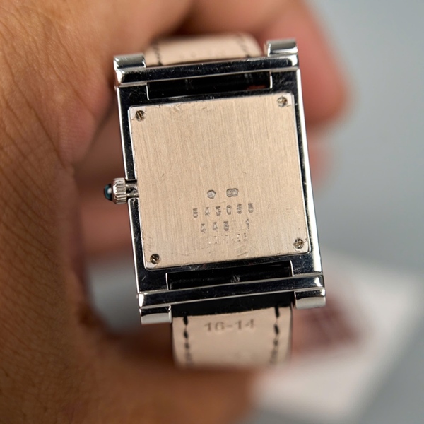 Đồng hồ Chopard mặt H quai đen (543065) (HC) KG+