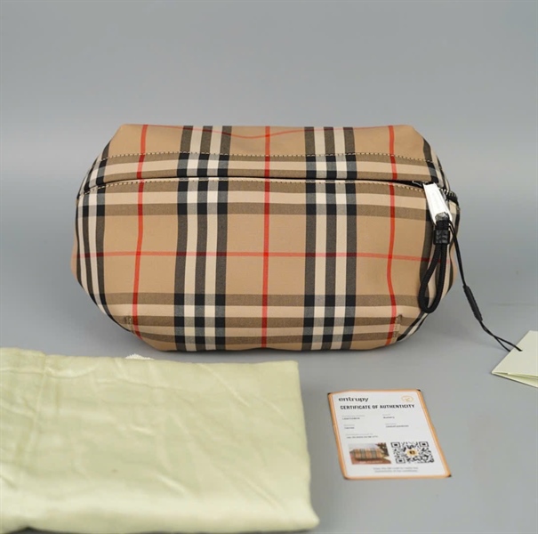 Túi BBR bumbag kẻ sọc nâu (ALT) sz22 KG+
