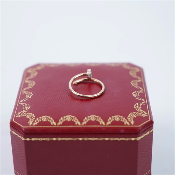 Nhẫn Cartier đinh đính kim (RWI592) sz51 (A-T) KG+