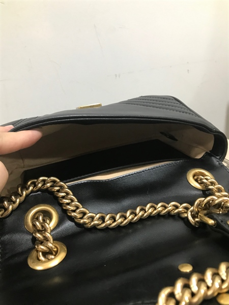 Túi GG marmont đen +