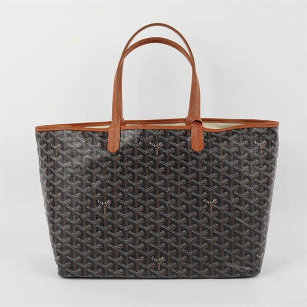 Túi Goyard Tote nâu kèm lót form sz34 KG+