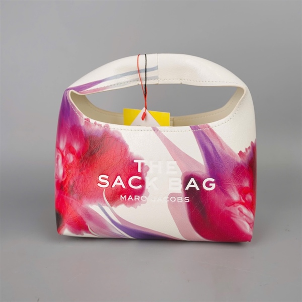 Túi Marc Jacobs trắng hoạ tiết sz23 +