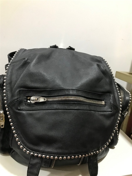 Balo Đen Alexander Wang Viền Cườm KG+(chờ a kik thu lại chứ k ký gửi)