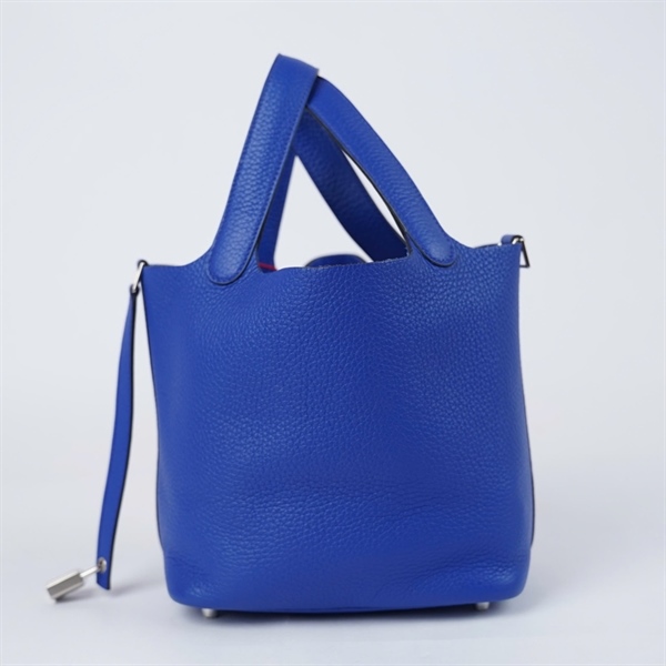 Túi Hermes Picotin xanh kèm ổ khóa sz18 KG+