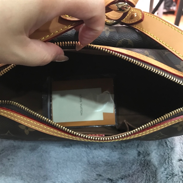 Túi LV hoa nâu size 27cm++