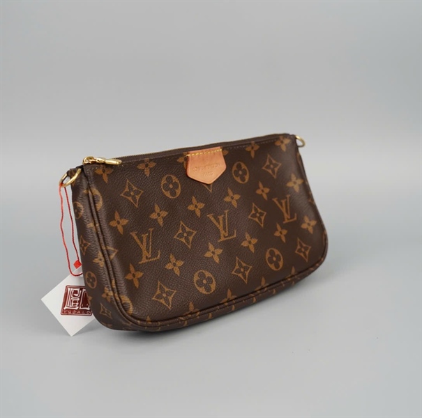 Túi LV hoa nâu kèm ví nhỏ sz23 (TA3210) (TB) +