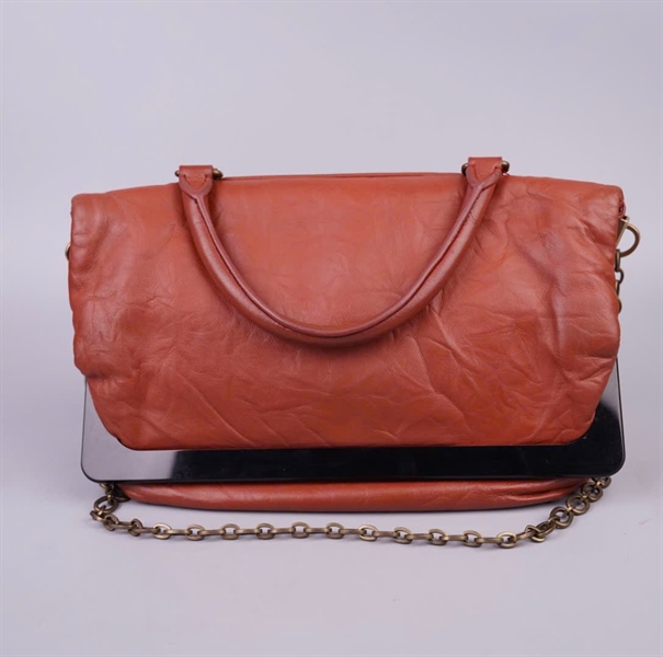 Túi Lanvin Handle nâu sz32 +