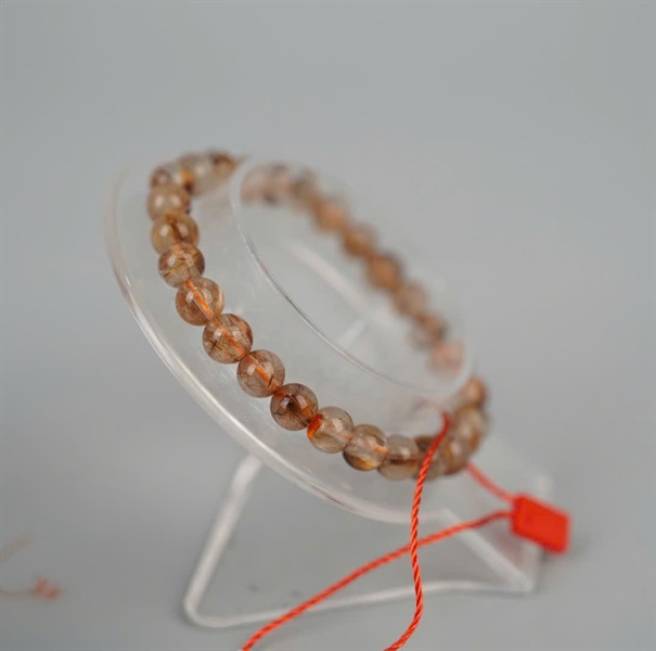 Vòng bi thạch anh tóc nâu KG+