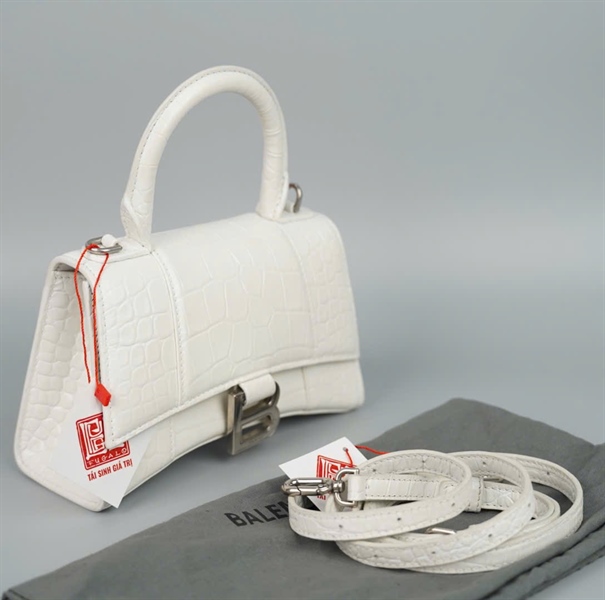 Túi Balenciaga handle trắng sz19 (ALT) KG+