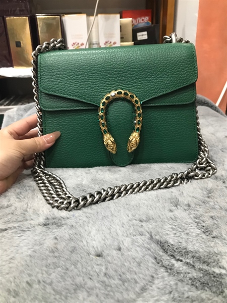 Túi GG đầu rắn xanh lục+
