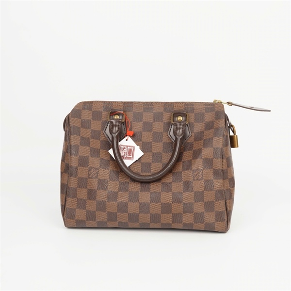 Túi LV Speedy ô vuông nâu chìa+ ổ (AA4100) sz25 KG +