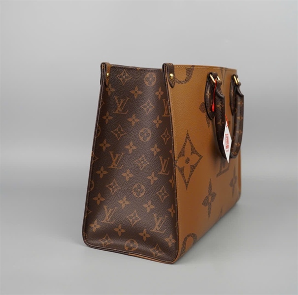 Túi LV onthego hoa nâu sz34 KG+