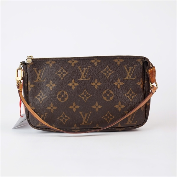 Túi LV Pochette hoa nâu (SL0949) sz20 KG+