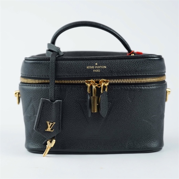 Túi LV Vanity đen sz19 (PN) KG+