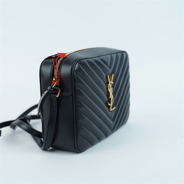 Túi YSL Loulou Camera đen kèm champ (FLV715232-0323) sz23 KG+