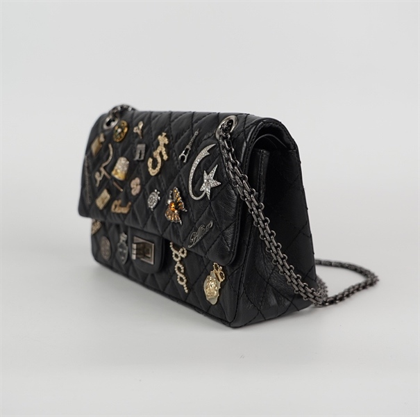 Túi Chanel charm màu đen (20764948) sz24 +