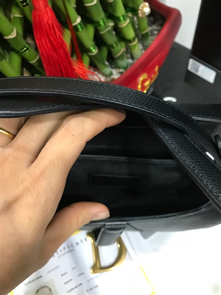 Túi Dior Yên Ngựa Đen+