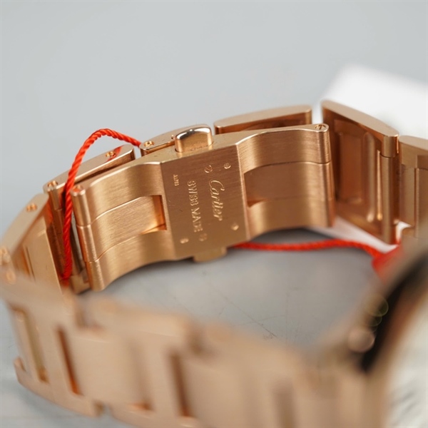 Đồng hồ Cartier bạc ánh hồng (112632AX) sz41 (HC) KG+