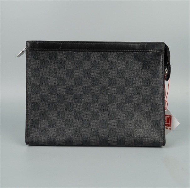 Túi LV Clutch ô vuông đen (FN0230) sz26 (LN) KG+
