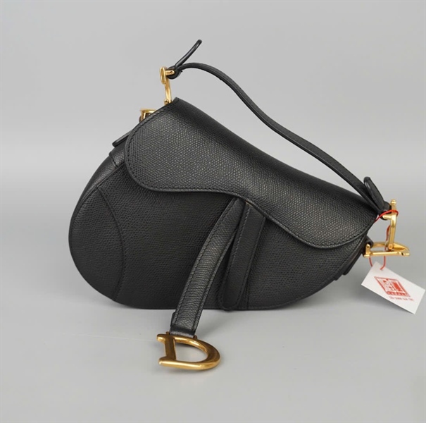 Túi Dior Saddle đen (18-MA-0119) sz18 KG+