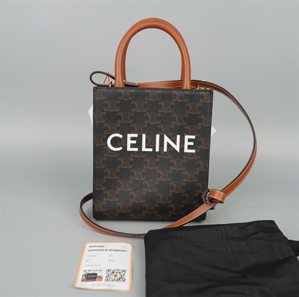 Túi Celine tote nâu sz17 (ALT) KG+