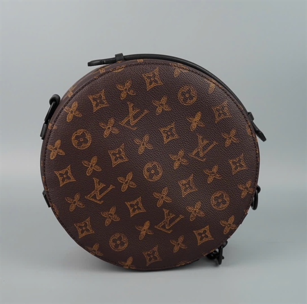 Túi LV Wheel Box Bag hoa nâu (BMC) +