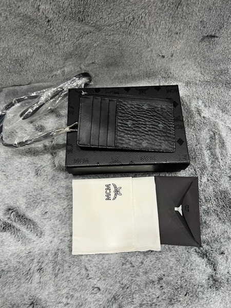 Ví card MCM xanh đen KG+