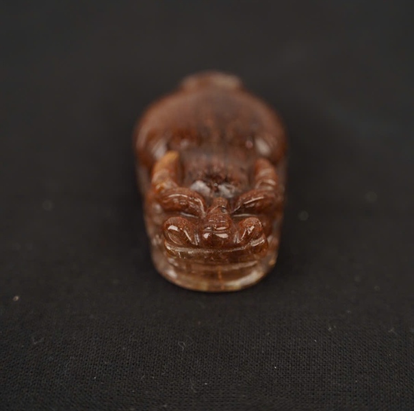 Cụ Tỳ Hưu tóc nâu KG+