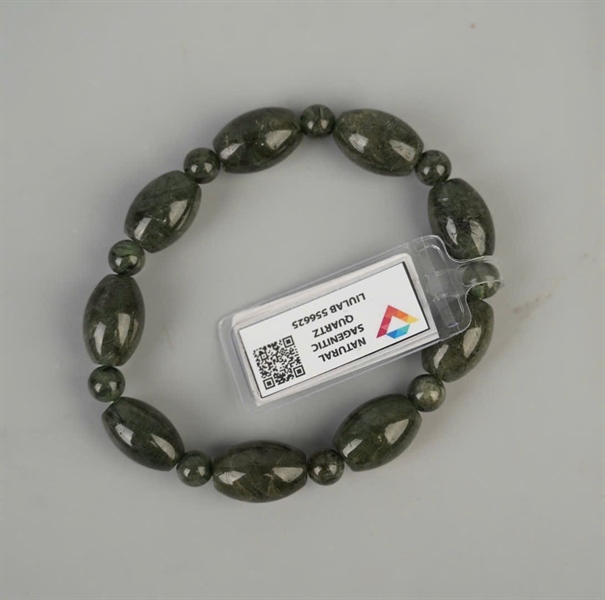 Vòng lu thạch anh tóc xanh 556625 KG+