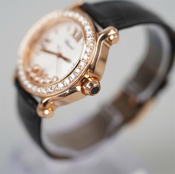 Đồng hồ Chopard đen (15643574183) (HC) KG+