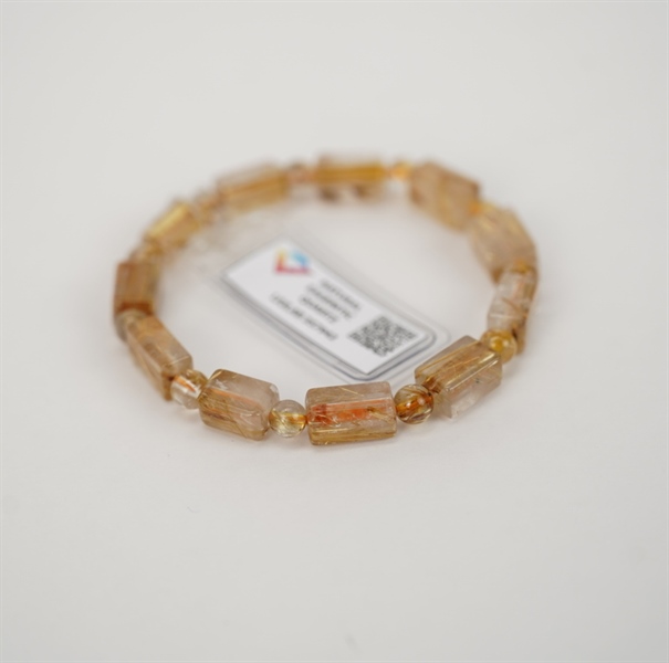 Vòng tay đốt trúc thạch anh tóc vàng 357942 KG+