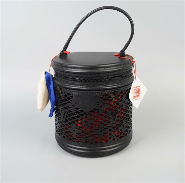 Túi LV Cannes đen đỏ kèm ổ + chìa sz15 (BMC)+