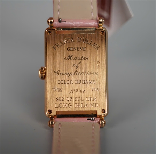 Đồng hồ Franck Muller 12 số dây hồng (N91750) sz25 (HC) +