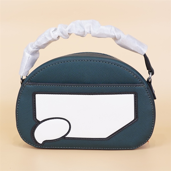 Túi Karl Lagerfeld Xanh Lá Hình Cung KG+