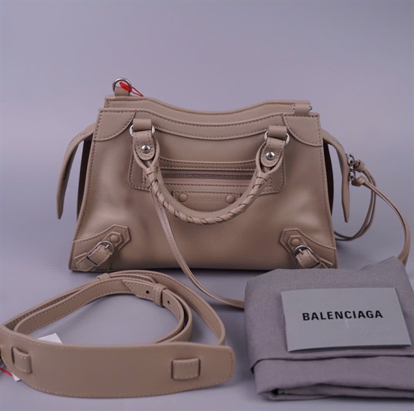 Túi Balenciaga Le City nude sz25 KG+